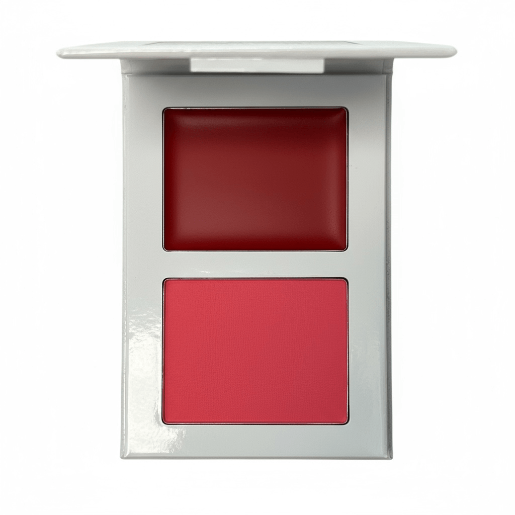 Blush Double Rose pigmenté crémeux et poudre – FencyGrace | Maquillage Végan & Naturel - Fencygrace